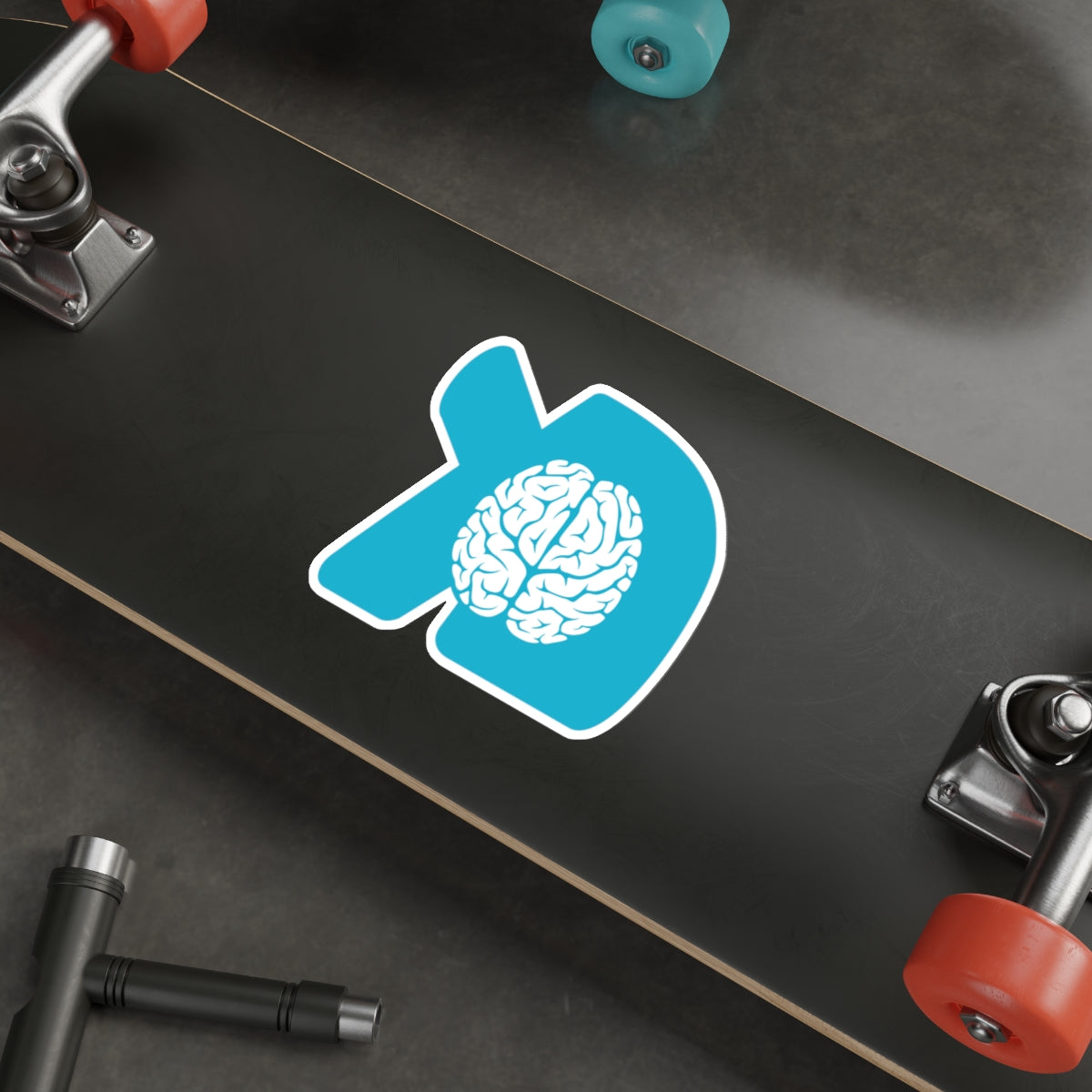 Mem-Brain Die-Cut Sticker