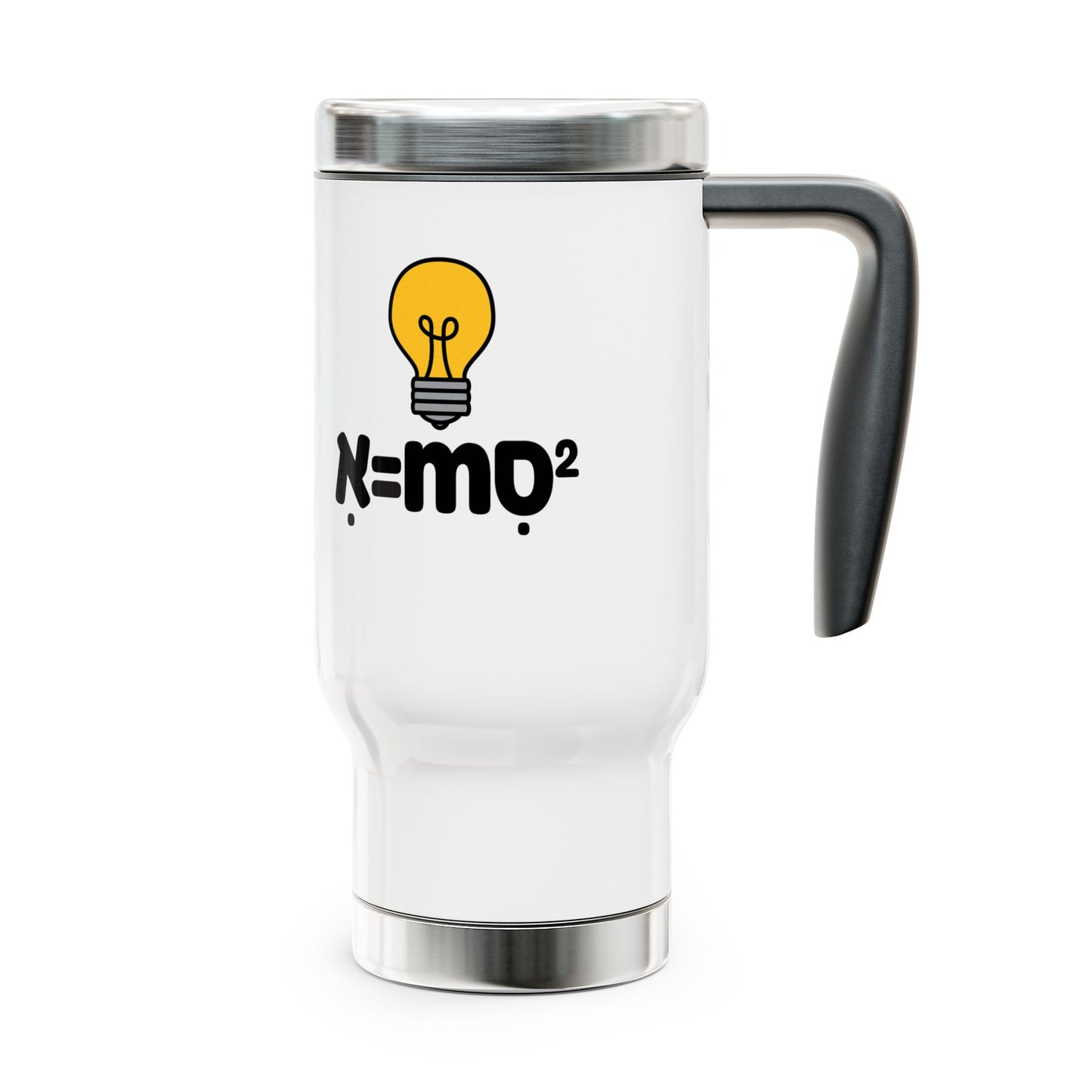 E=mc2 Travel Mug