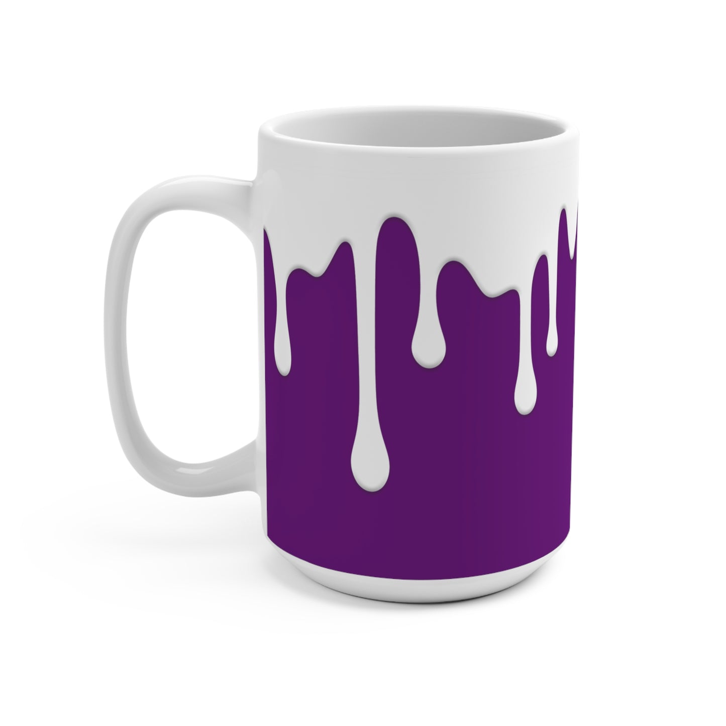 15oz Purple Drips Mug