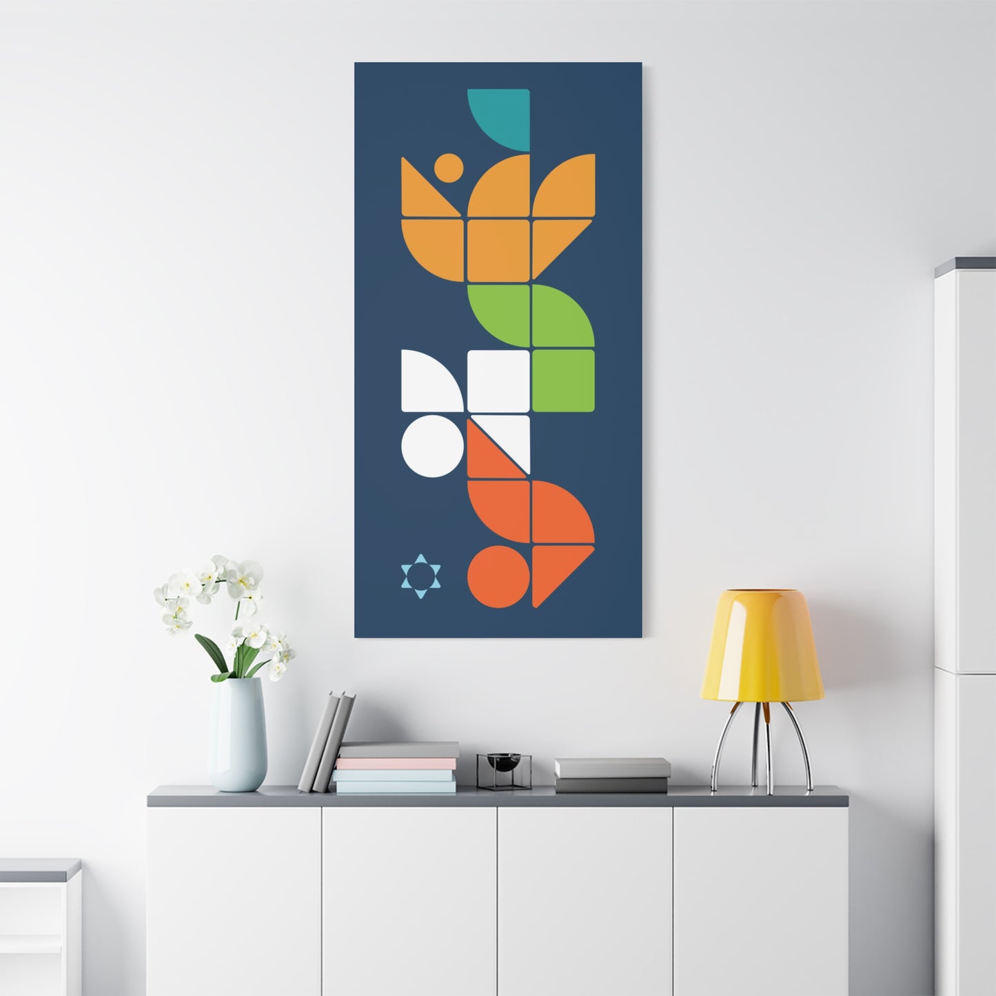 Yisrael Vibrant Wall Art