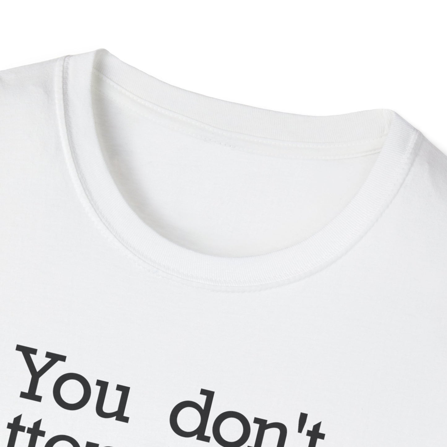 Typography Saves Lives T-Shirt