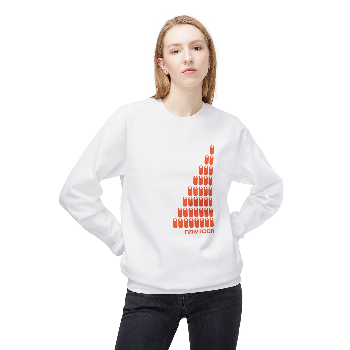 Chanukah lights Sweatshirt
