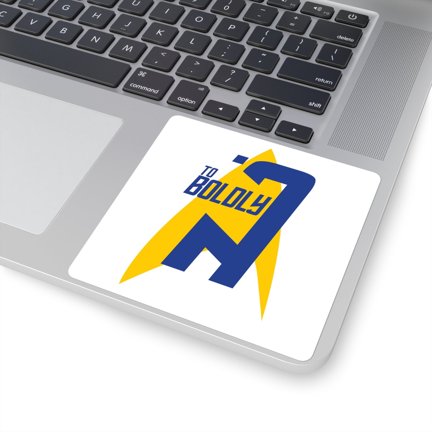 Boldly Go sticker