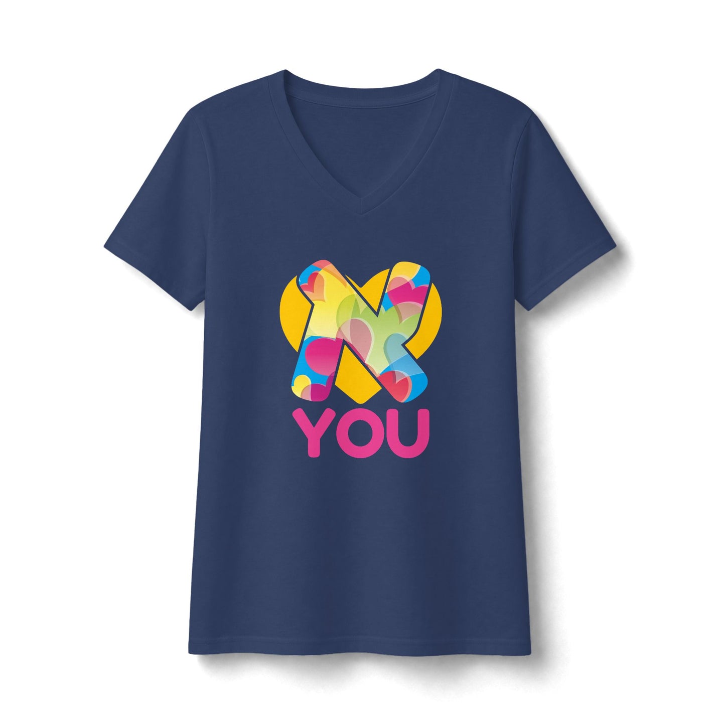 Aleph You V-Neck Tee