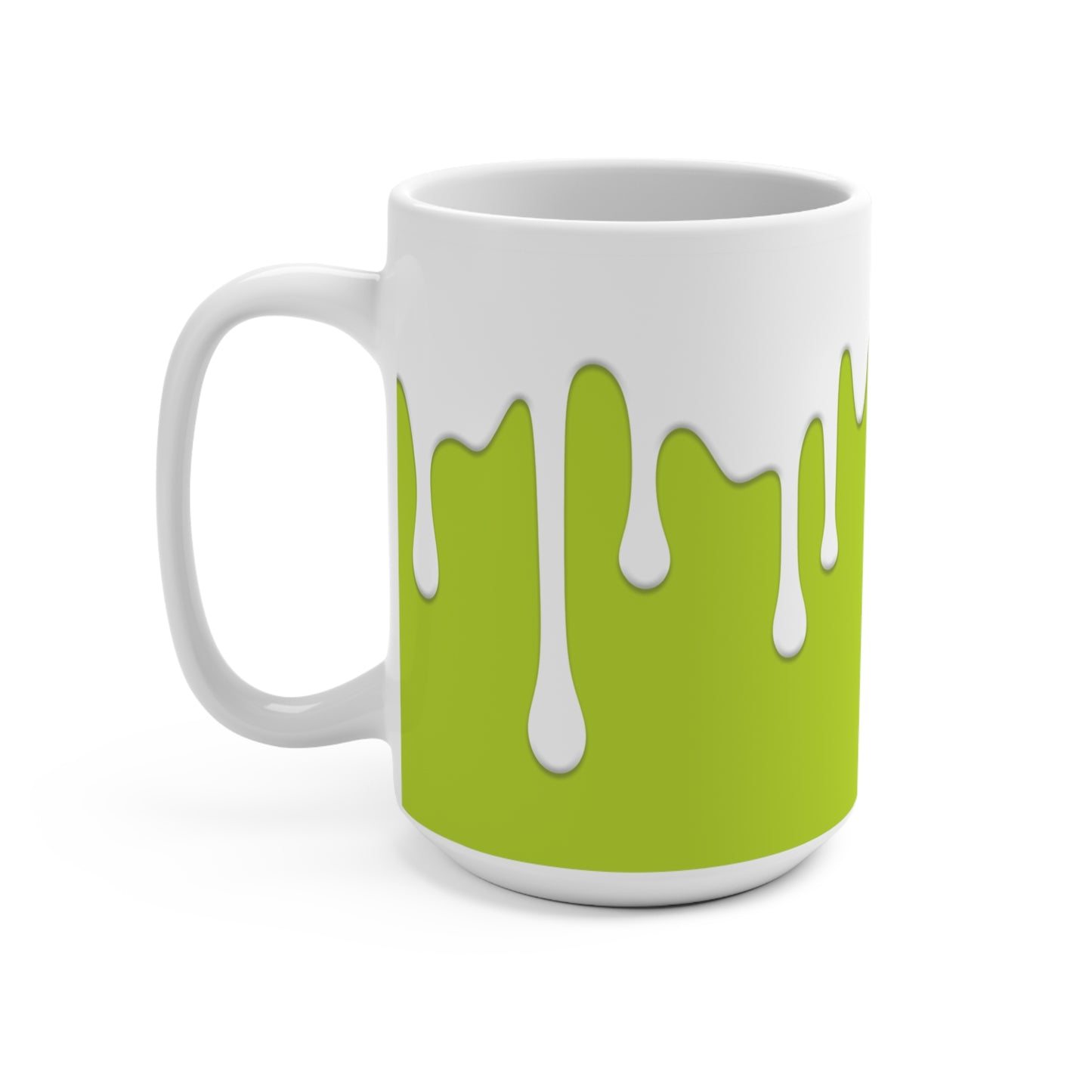 15oz Green Drips Mug