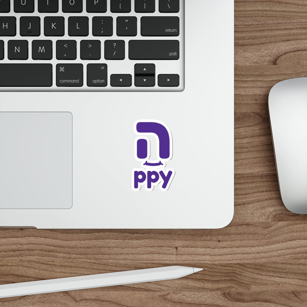 Happy Die-Cut Sticker