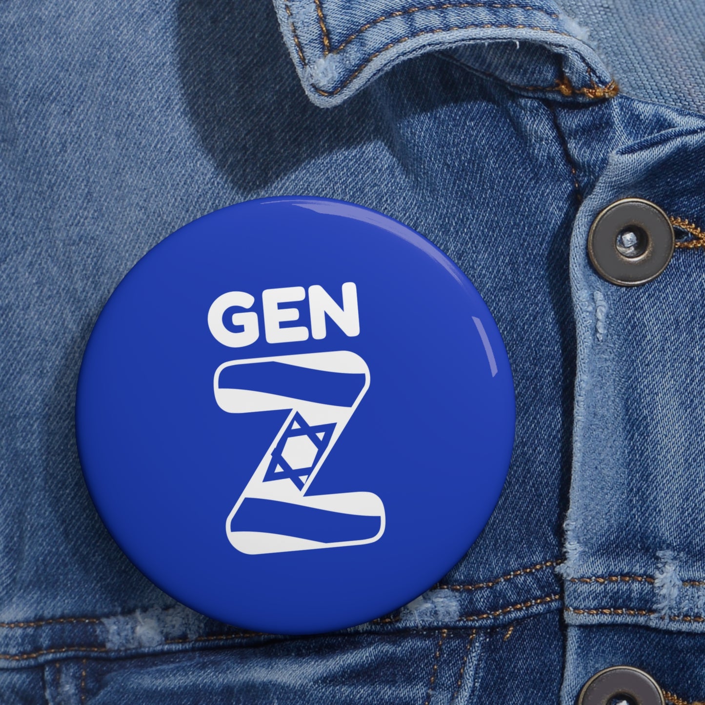 Gen Z(ionist) button