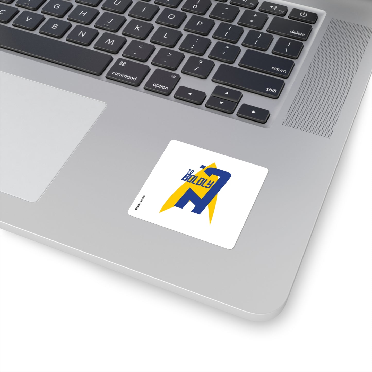 Boldly Go sticker