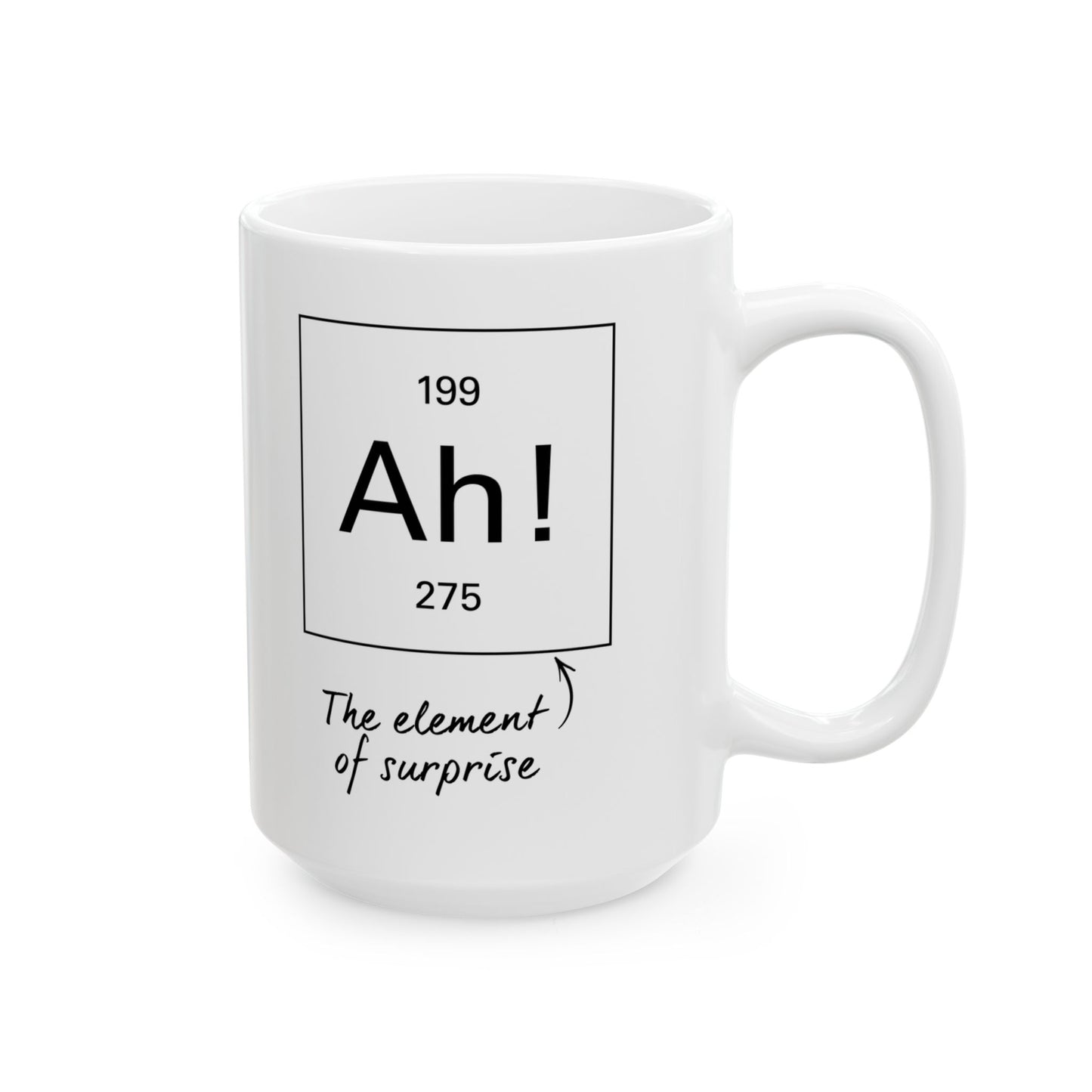 The Element of Surprise Mug, (11oz, 15oz)