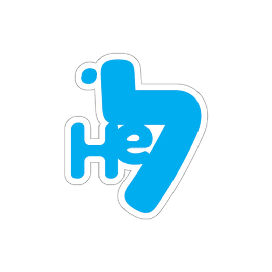 Hello Die-Cut Sticker