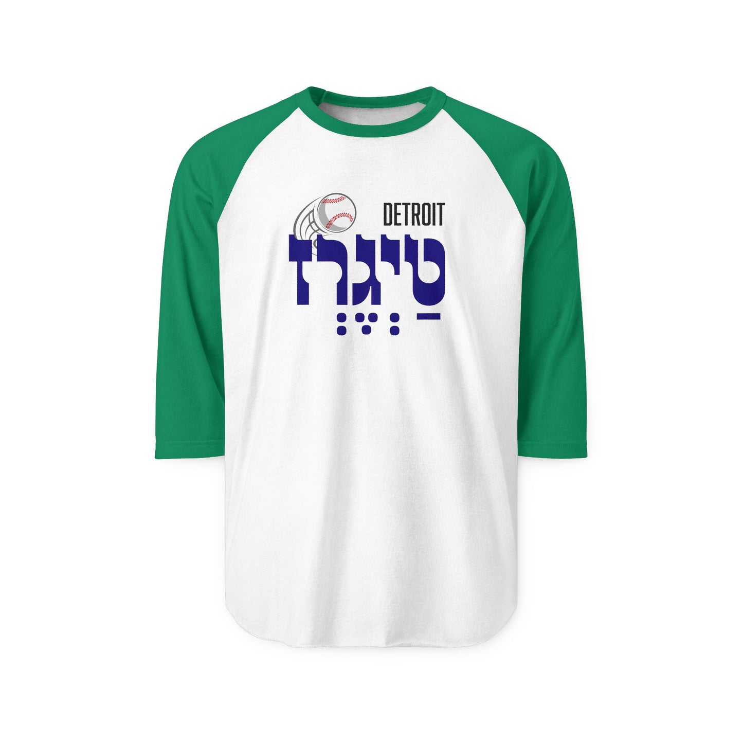 Detroit Tigers Three-Quarter Sleeve Raglan Shirt
