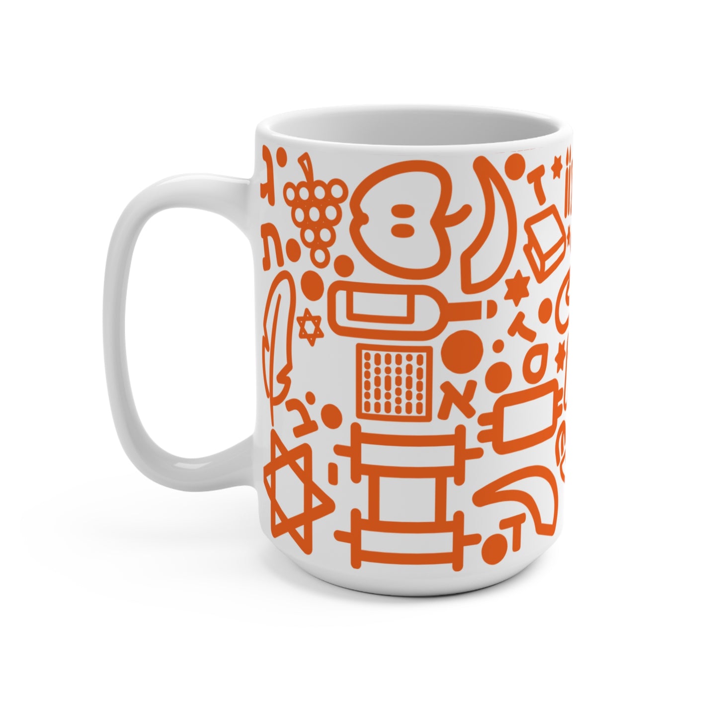 15oz Jooodles Orange Mug
