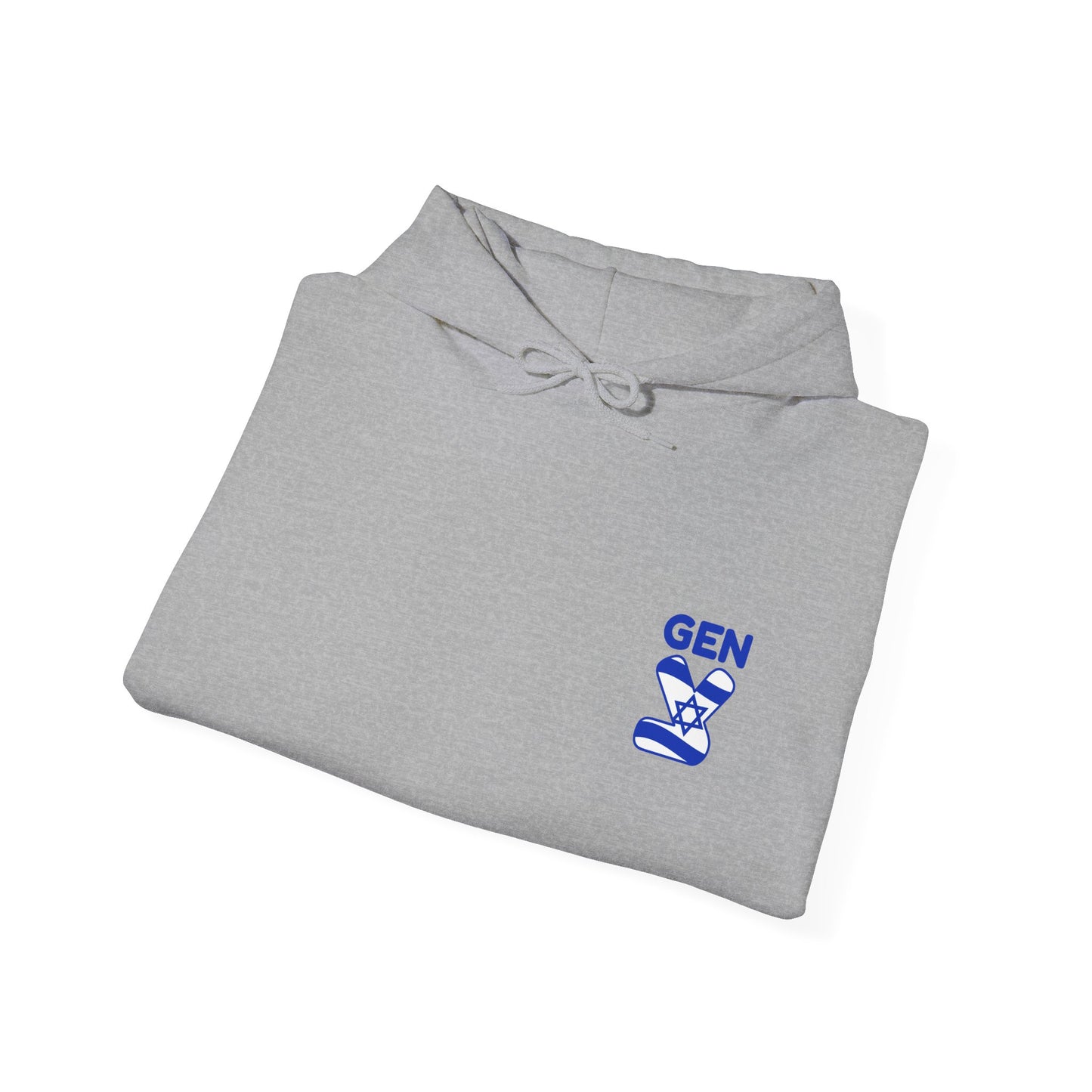 Gen ציון (Tzion) small logo Hoodie