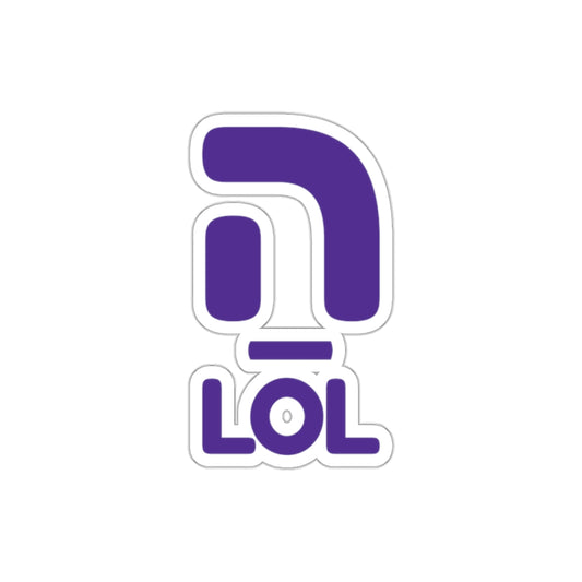 LOL Die-Cut Sticker