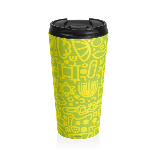 Jooodles Green Travel Mug