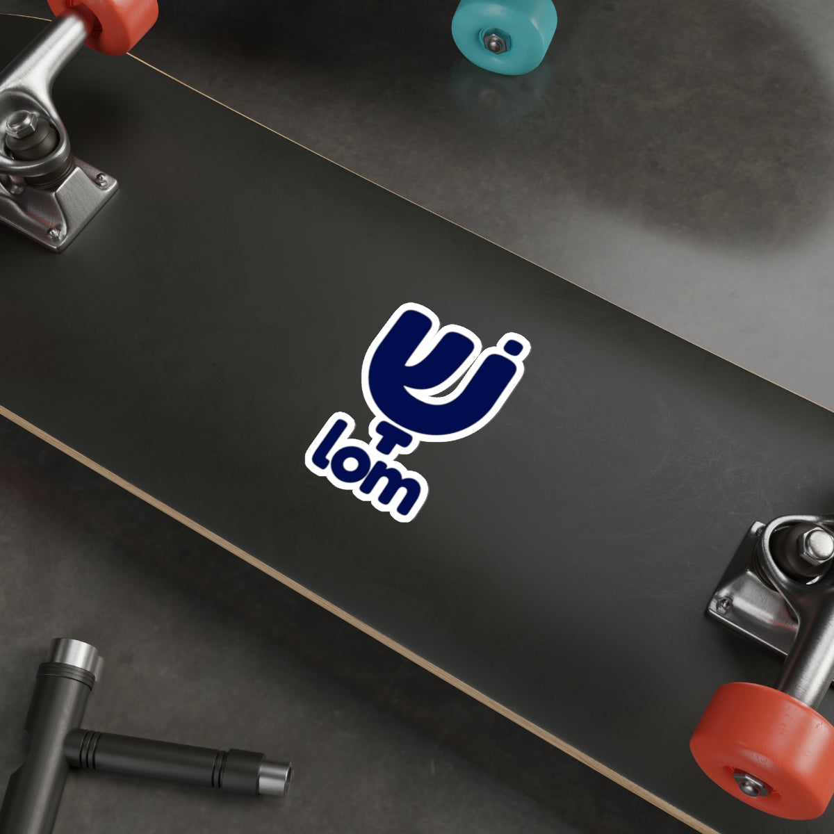 Shalom Die-Cut Sticker