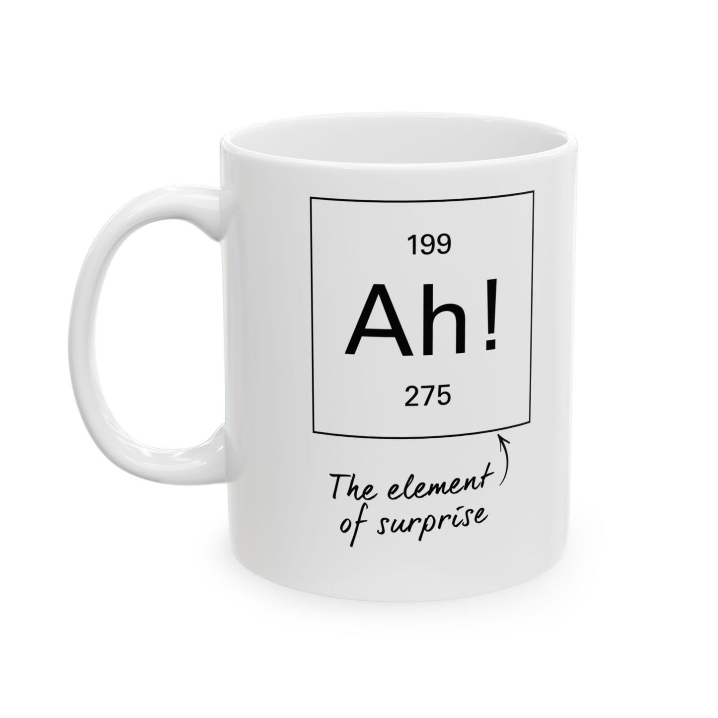 The Element of Surprise Mug, (11oz, 15oz)