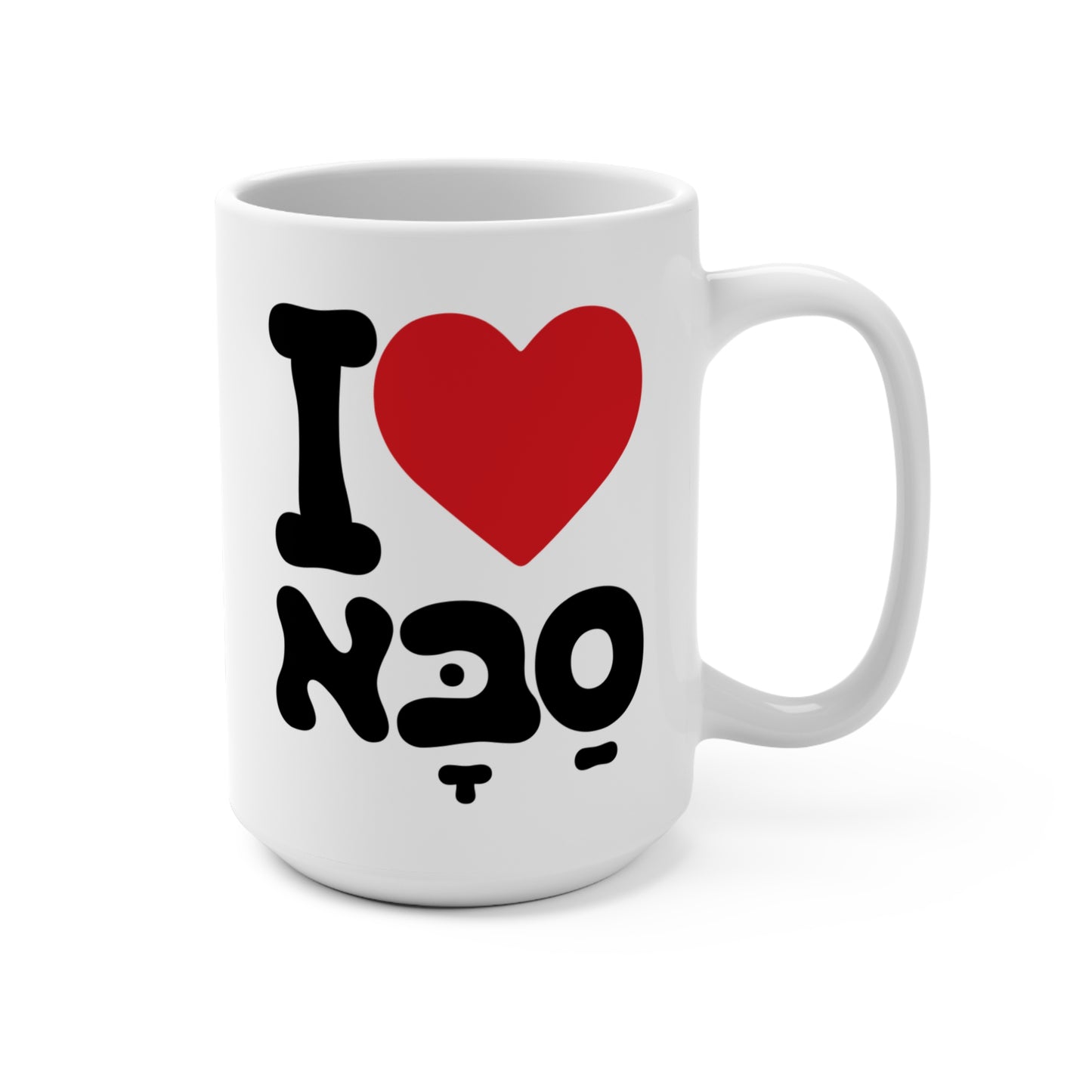 15oz I ♥ Saba Mug