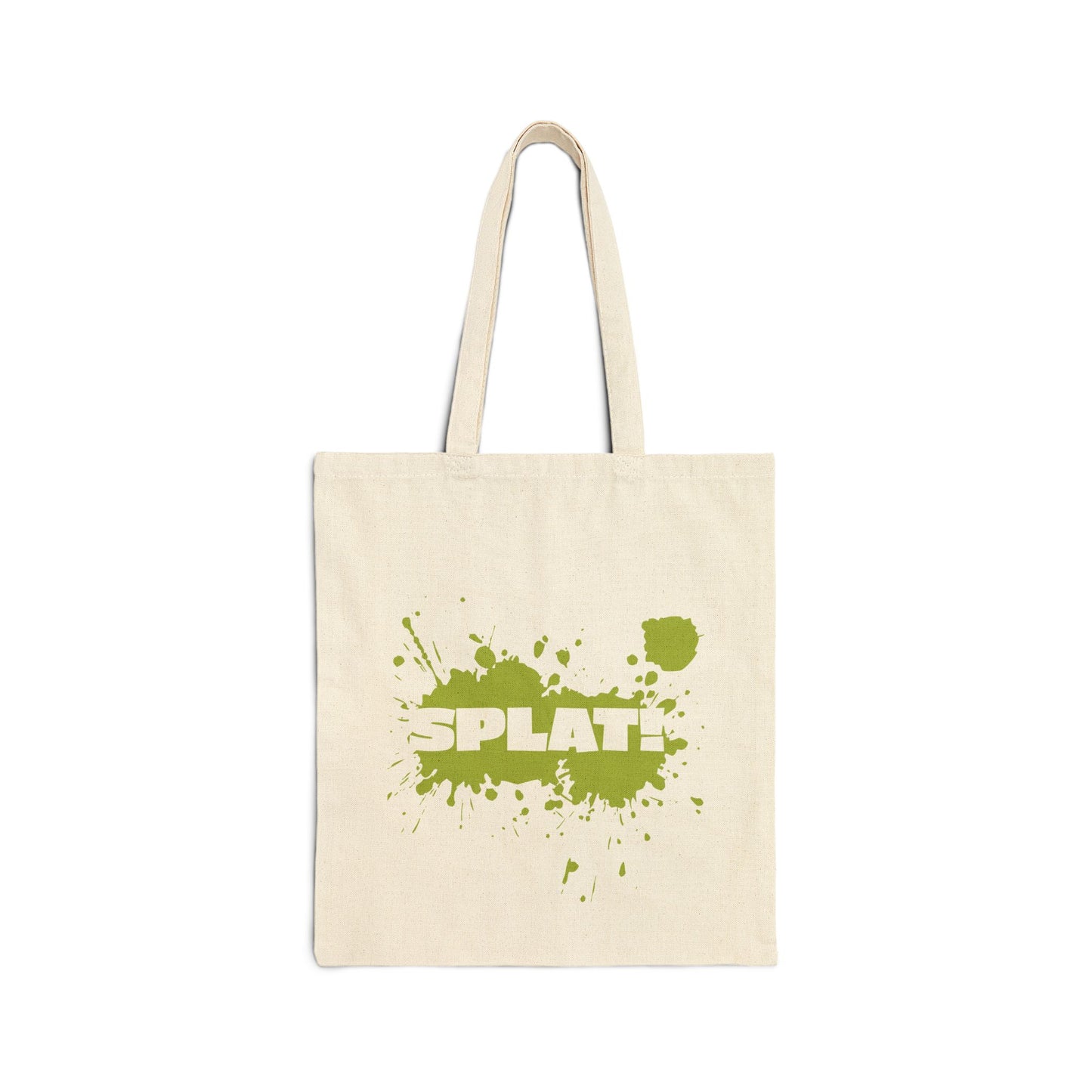 Splat! Cotton Canvas Tote Bag
