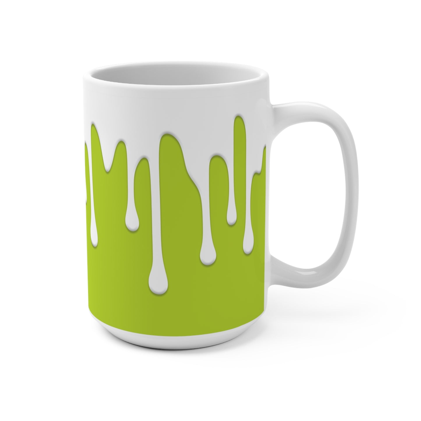15oz Green Drips Mug