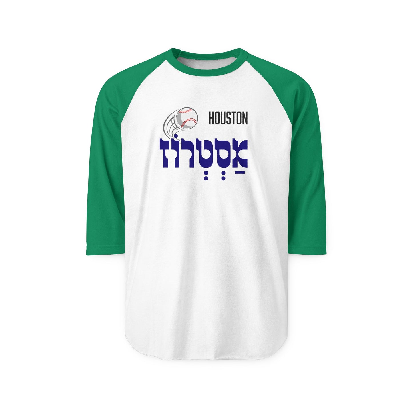 Houston Astros Three-Quarter Sleeve Raglan Shirt
