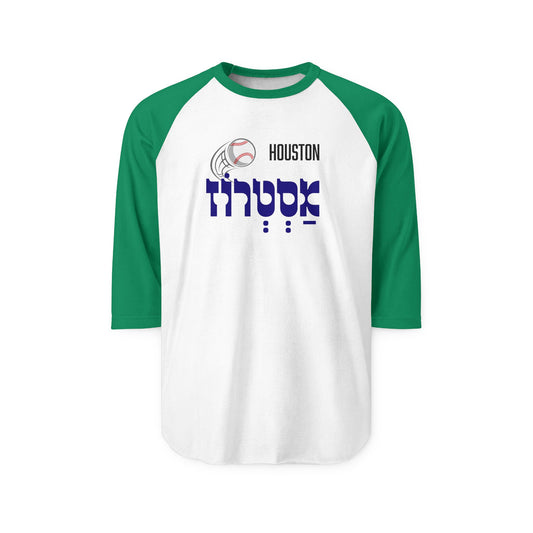 Houston Astros Three-Quarter Sleeve Raglan Shirt