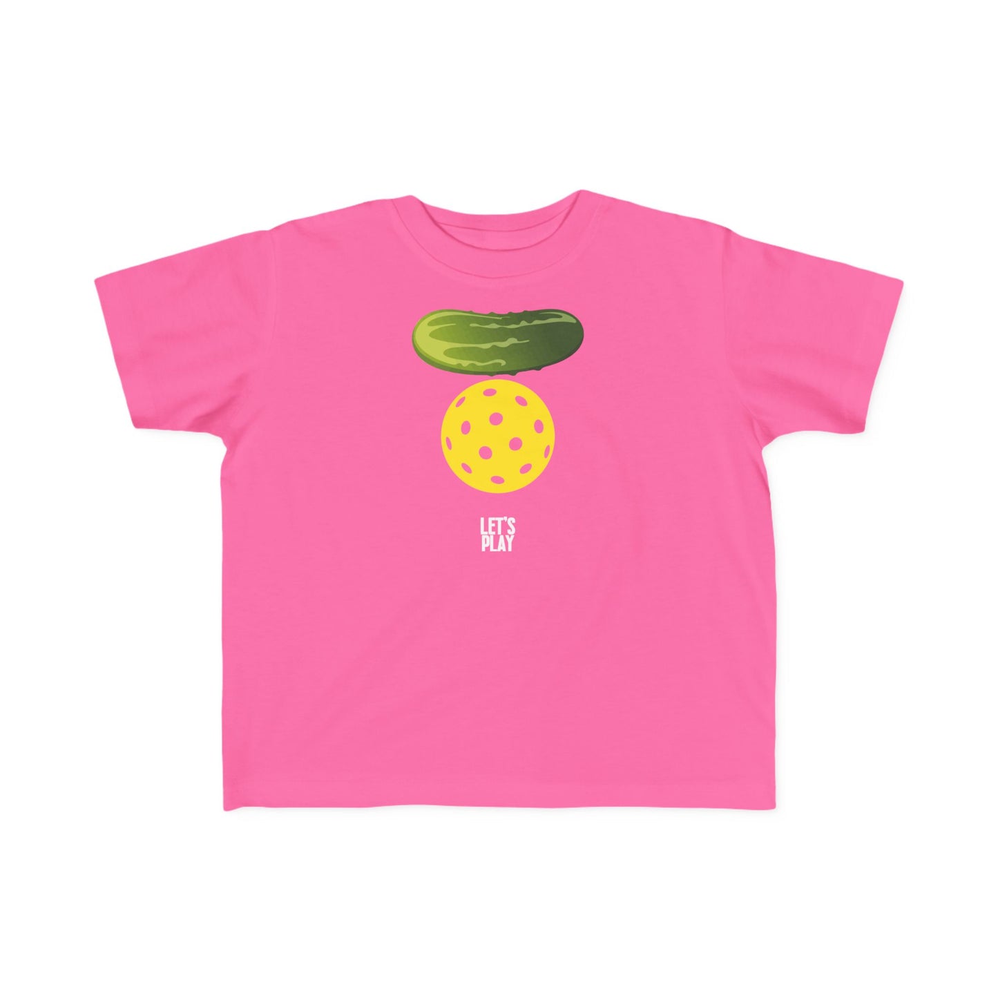 Pickle Ball Lets Play Kids Tee