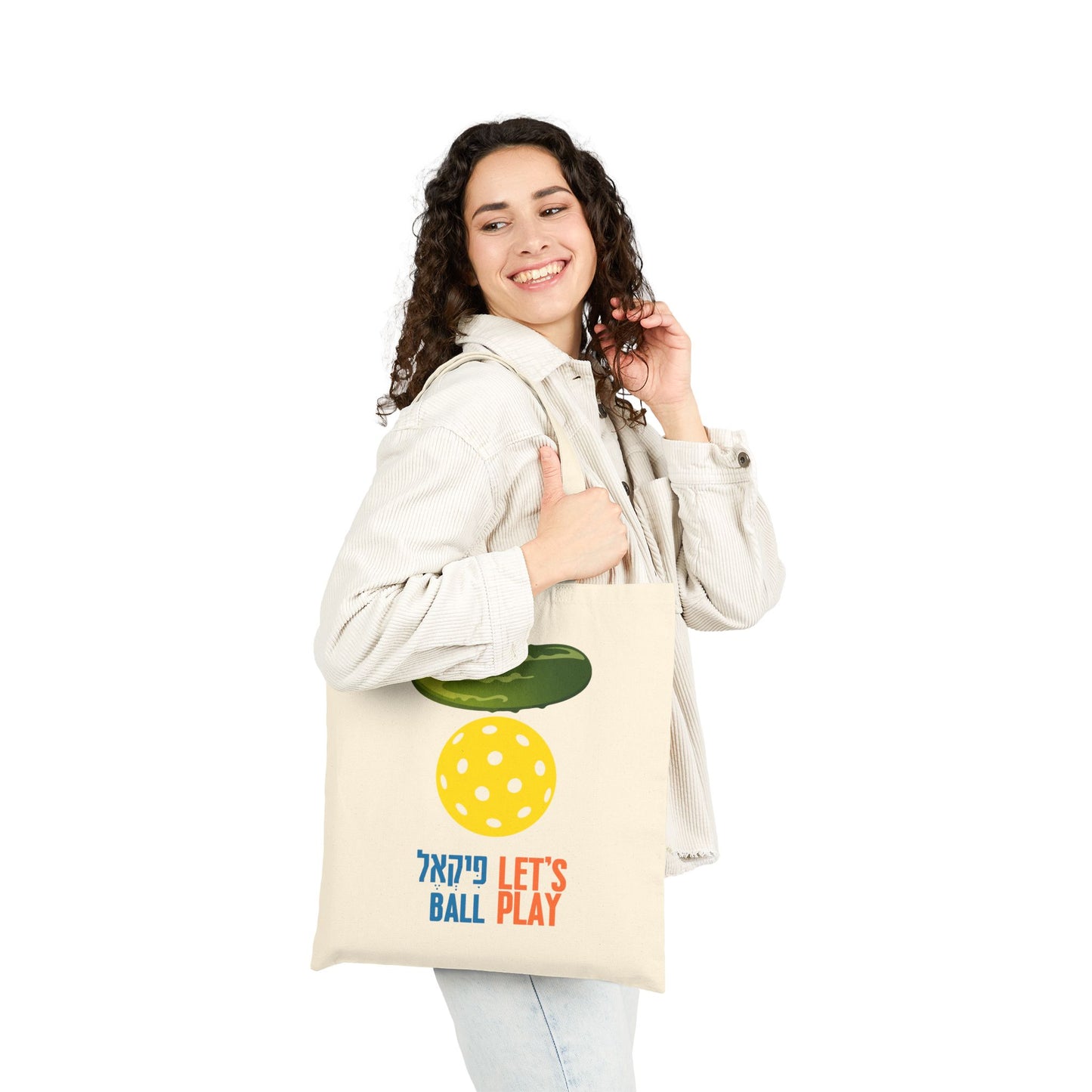 Pickle Ball Tote Bag