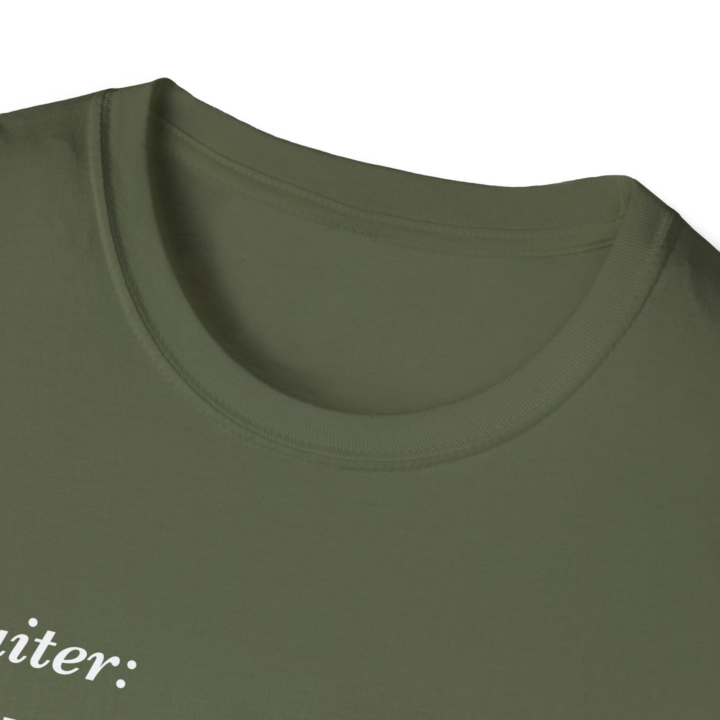 Menu Font T-Shirt