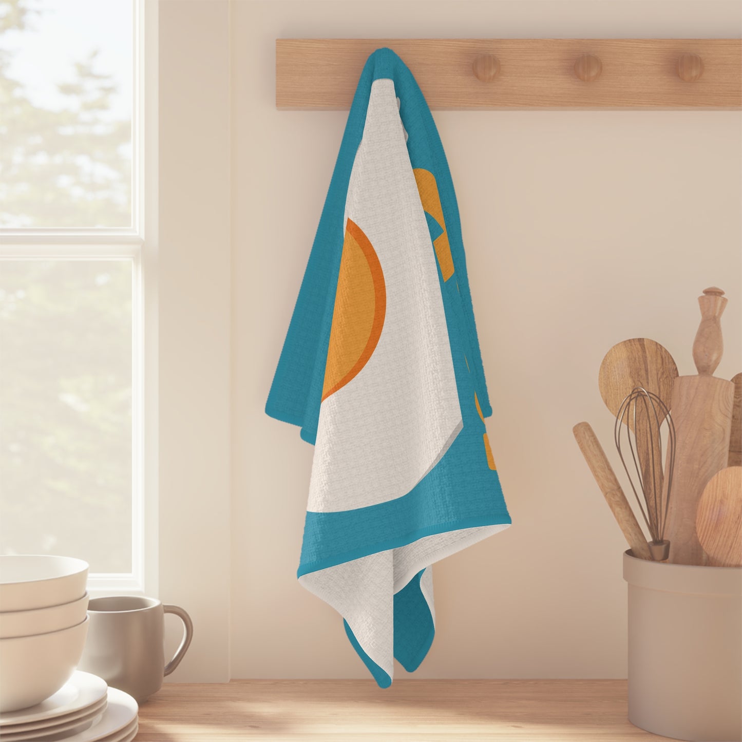 Blue EGGcellent / ביצוין Tea Towel