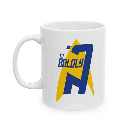 To Boldly Go Mug