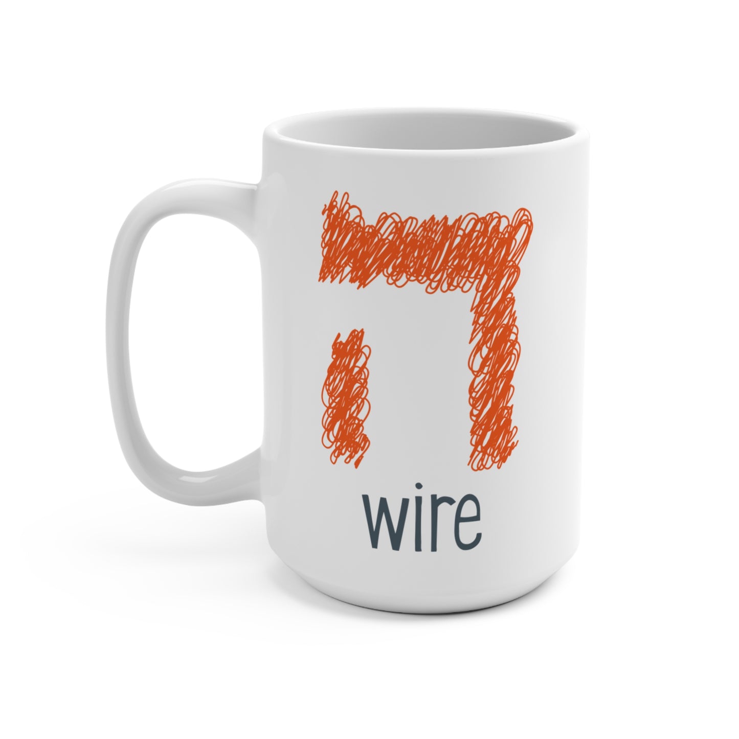 15oz Hey Wire Mug