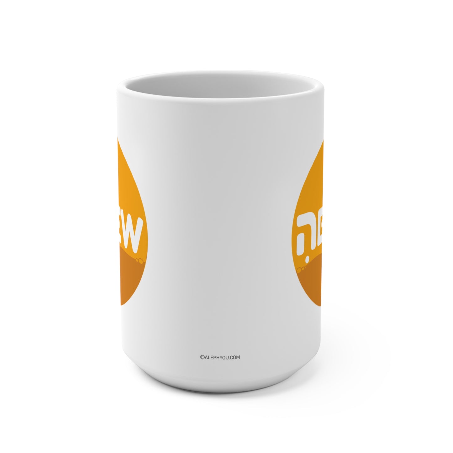 15oz Hebrew Mug