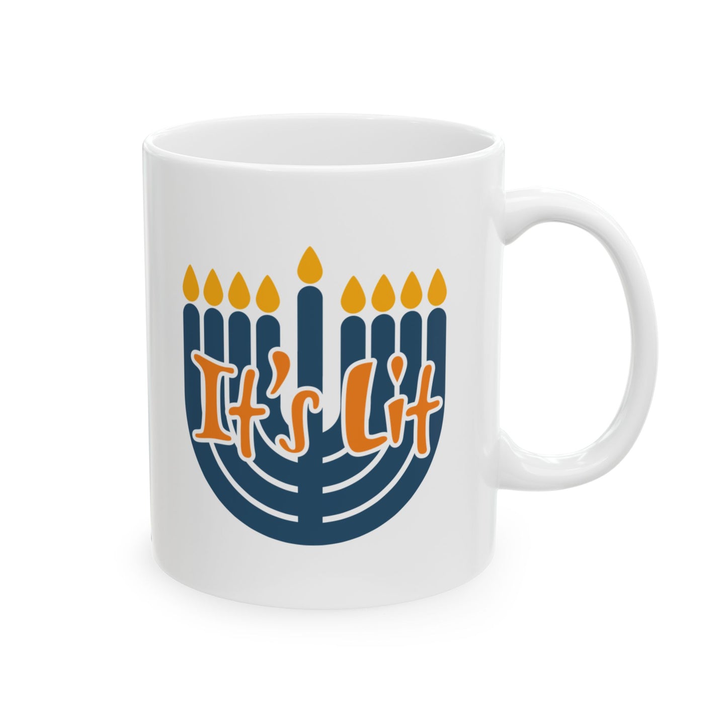 Chanukah It's Lit Mug