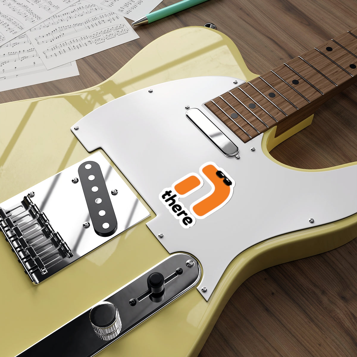 Hey There Die-Cut Sticker