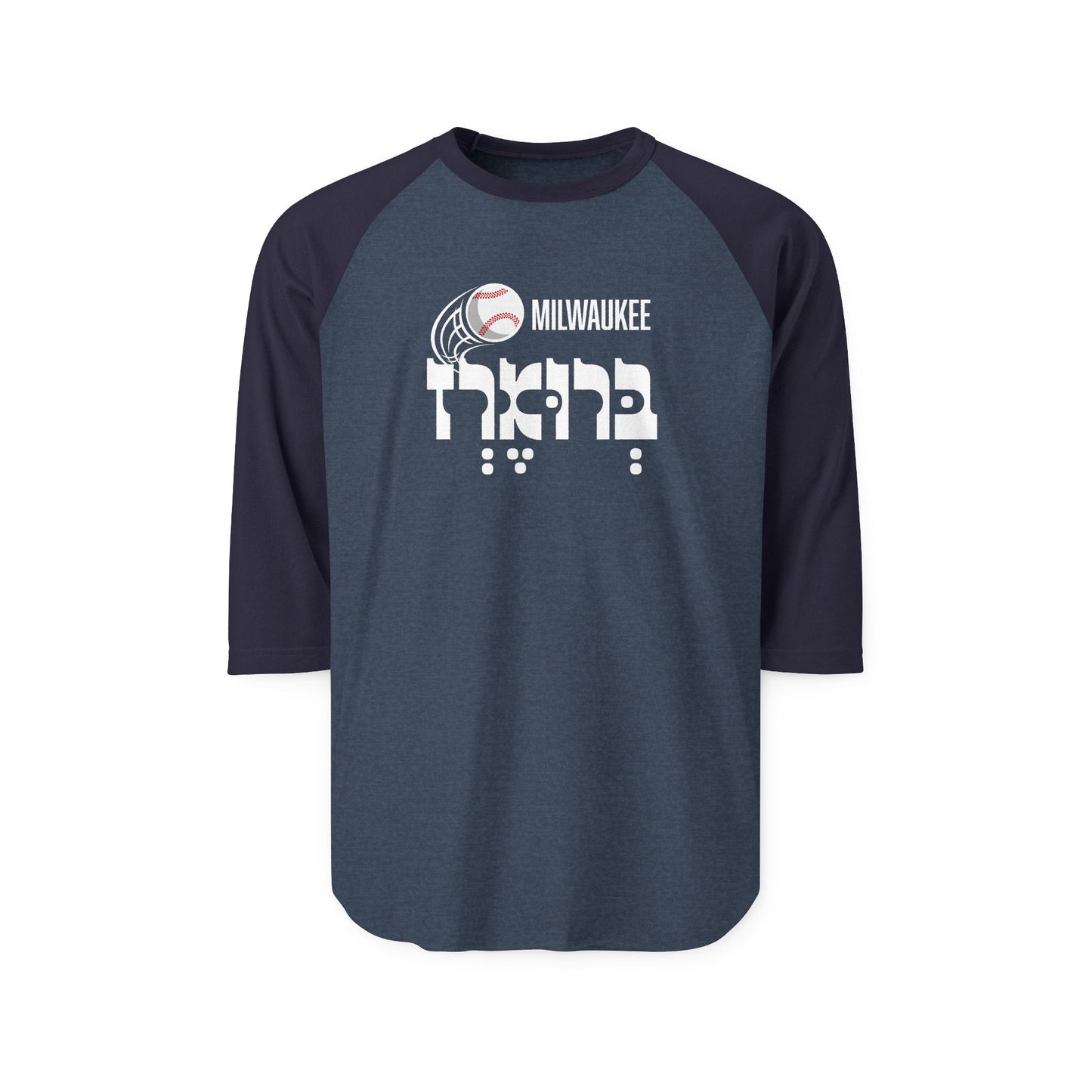 Milwaukee Brewers Three-Quarter Sleeve Raglan Shirt