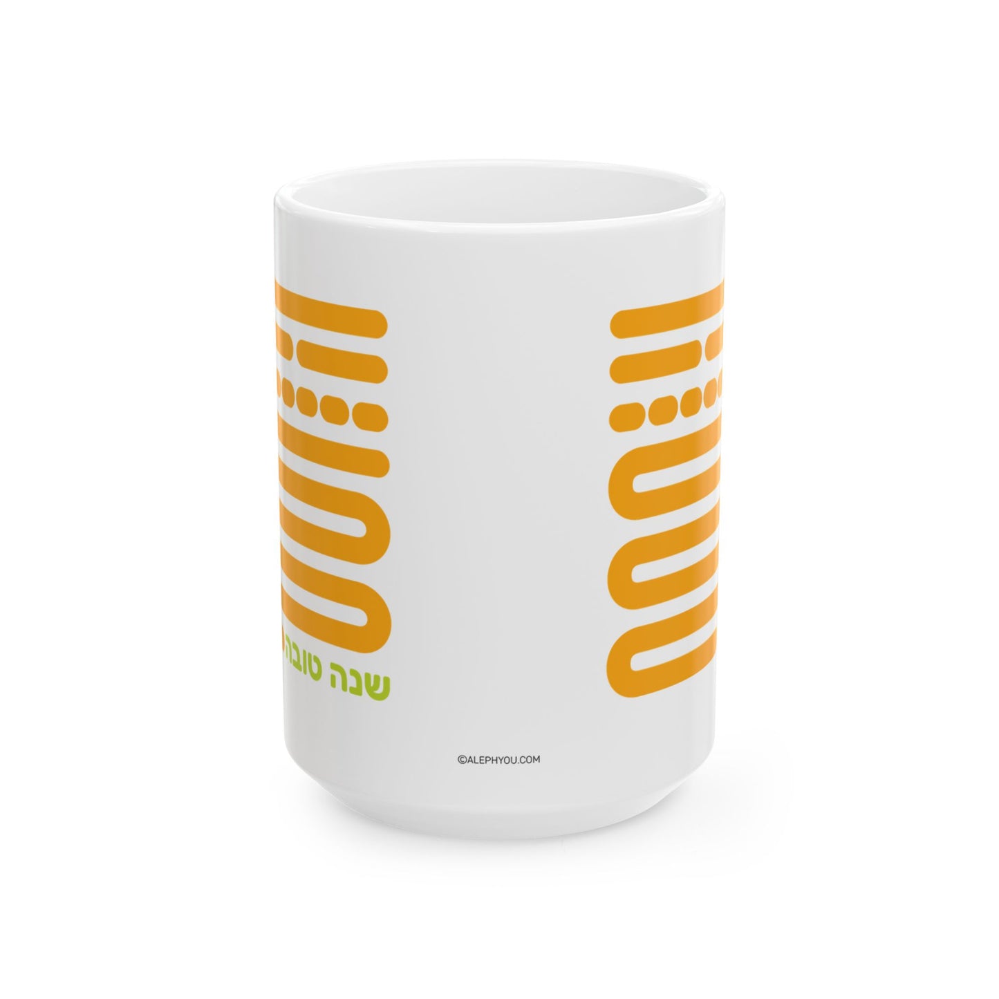 Shofar Notes Orange Coffee Mug, (11oz, 15oz)
